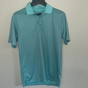 Mens PGA Tour stripped polo. Size small